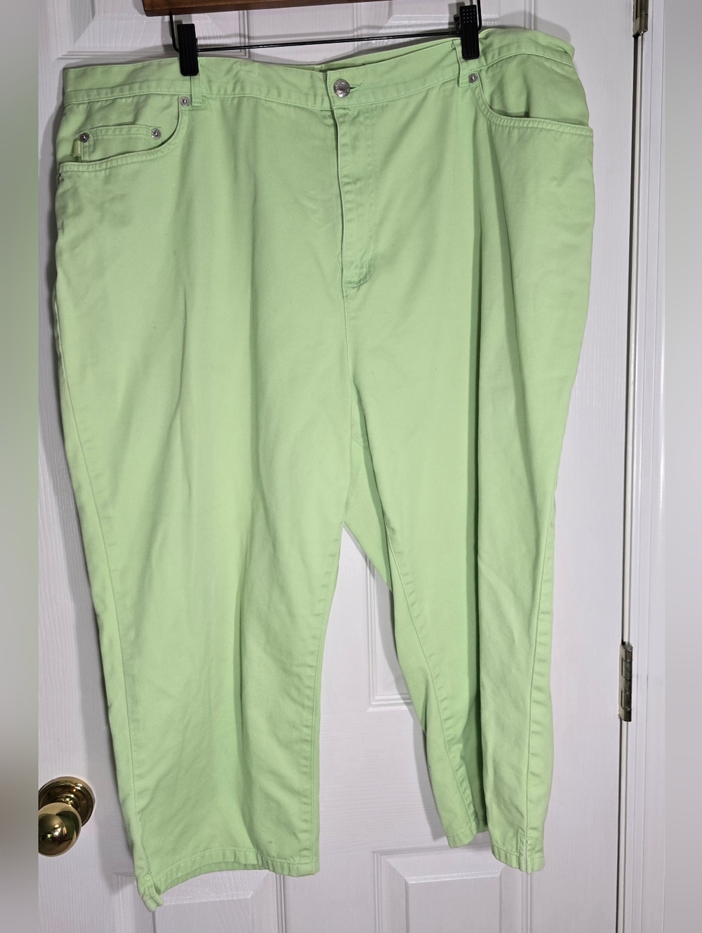 Ralph Lauren Coastal Green Capri Pants Vacation Ready
